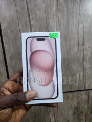 New Apple iPhone 15 256 GB Pink