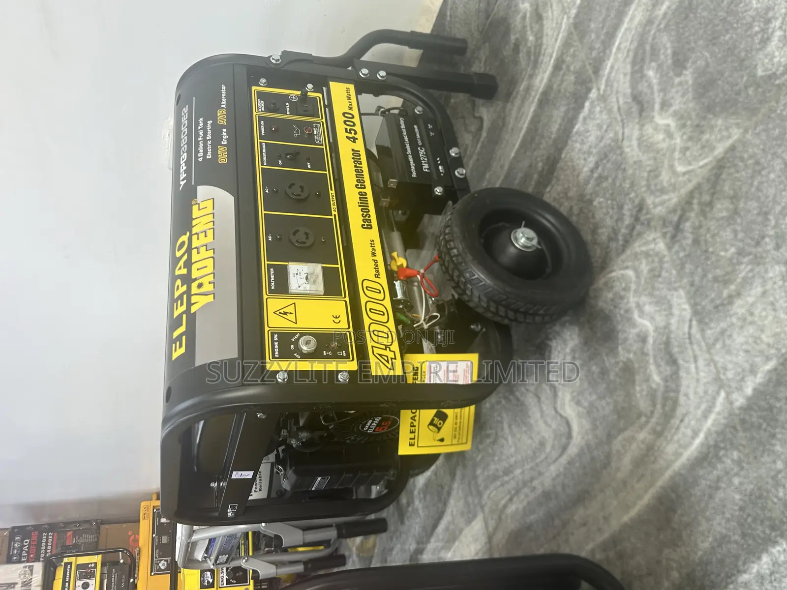 Constant Elepaq 4.5kva Generator Yfpg3800e2