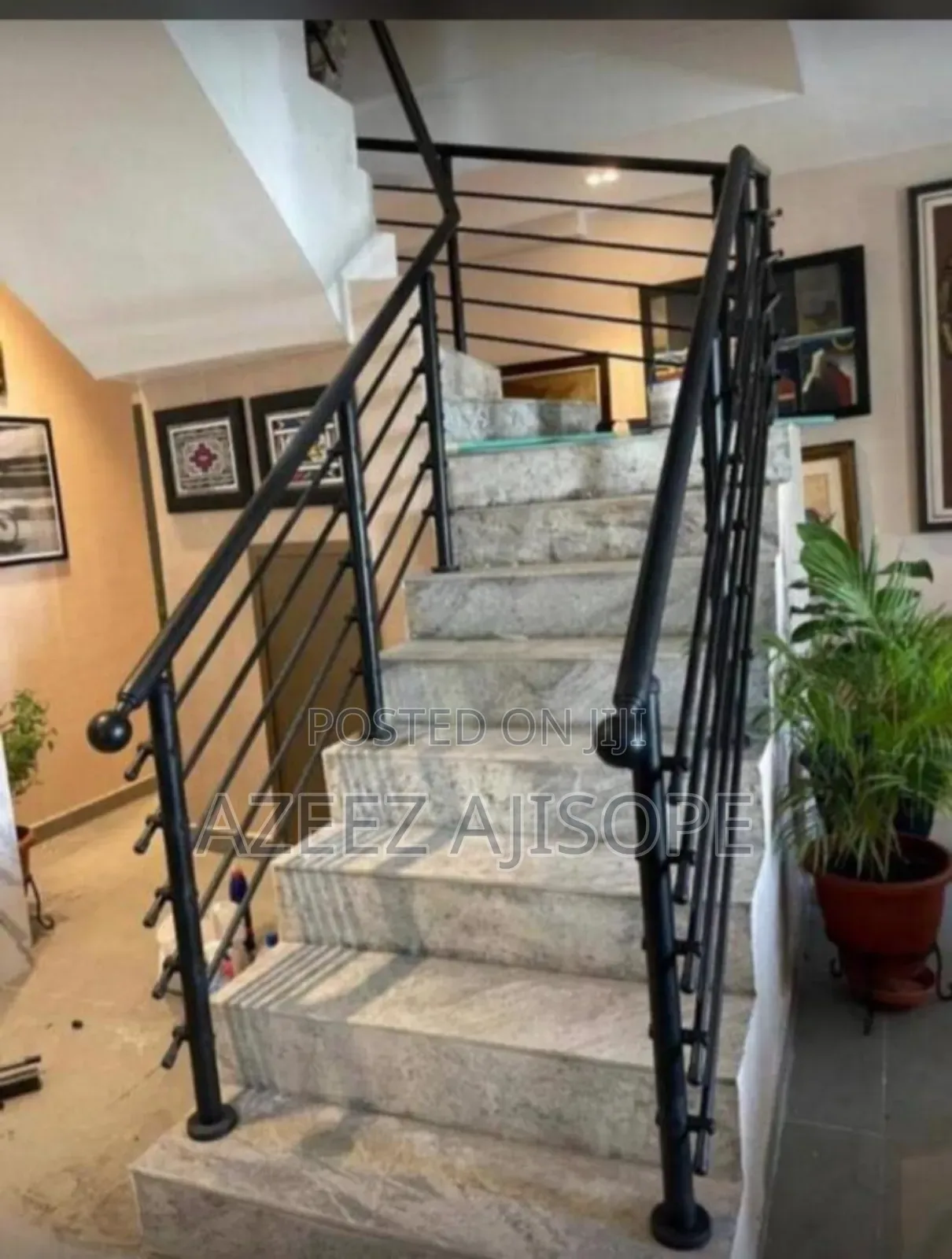 Stainless Steel Black Rails