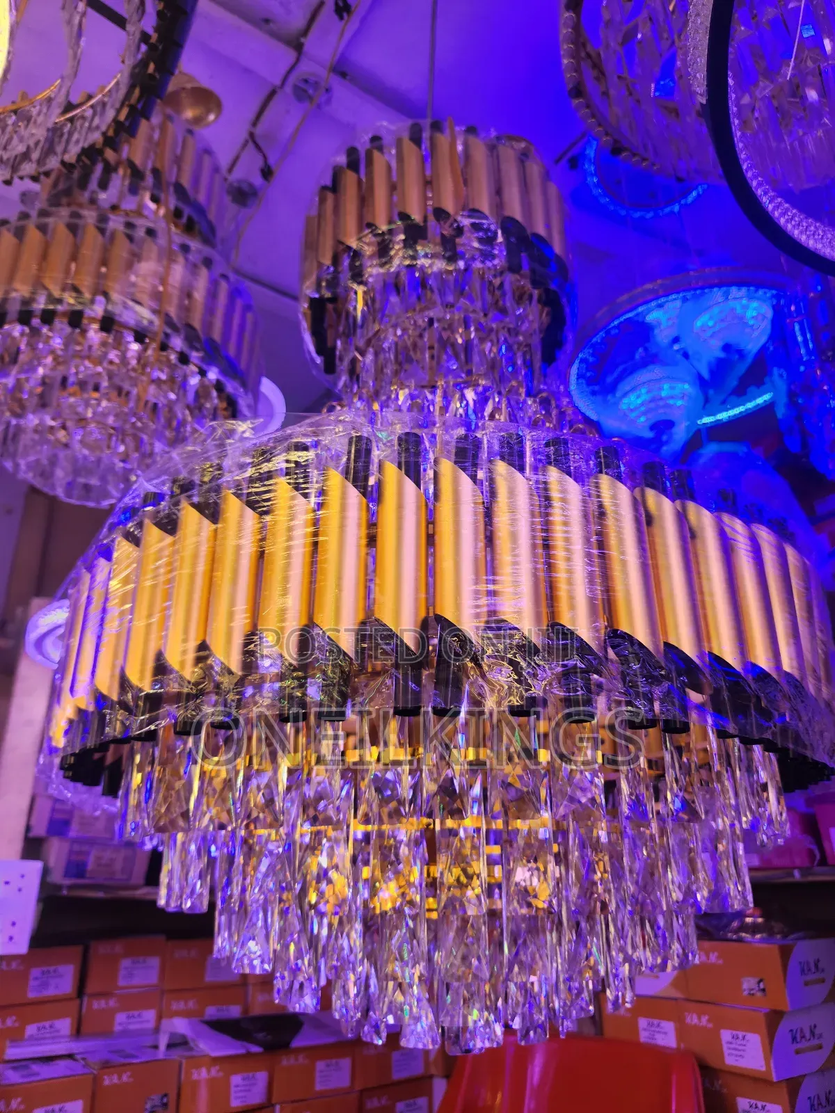 Big Crystal Chandelier