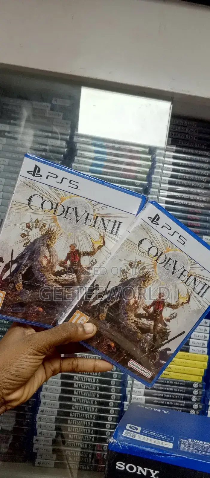Codevein 11 Ps5 Game Disc