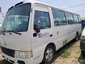 Toyota Coaster 2018 White
