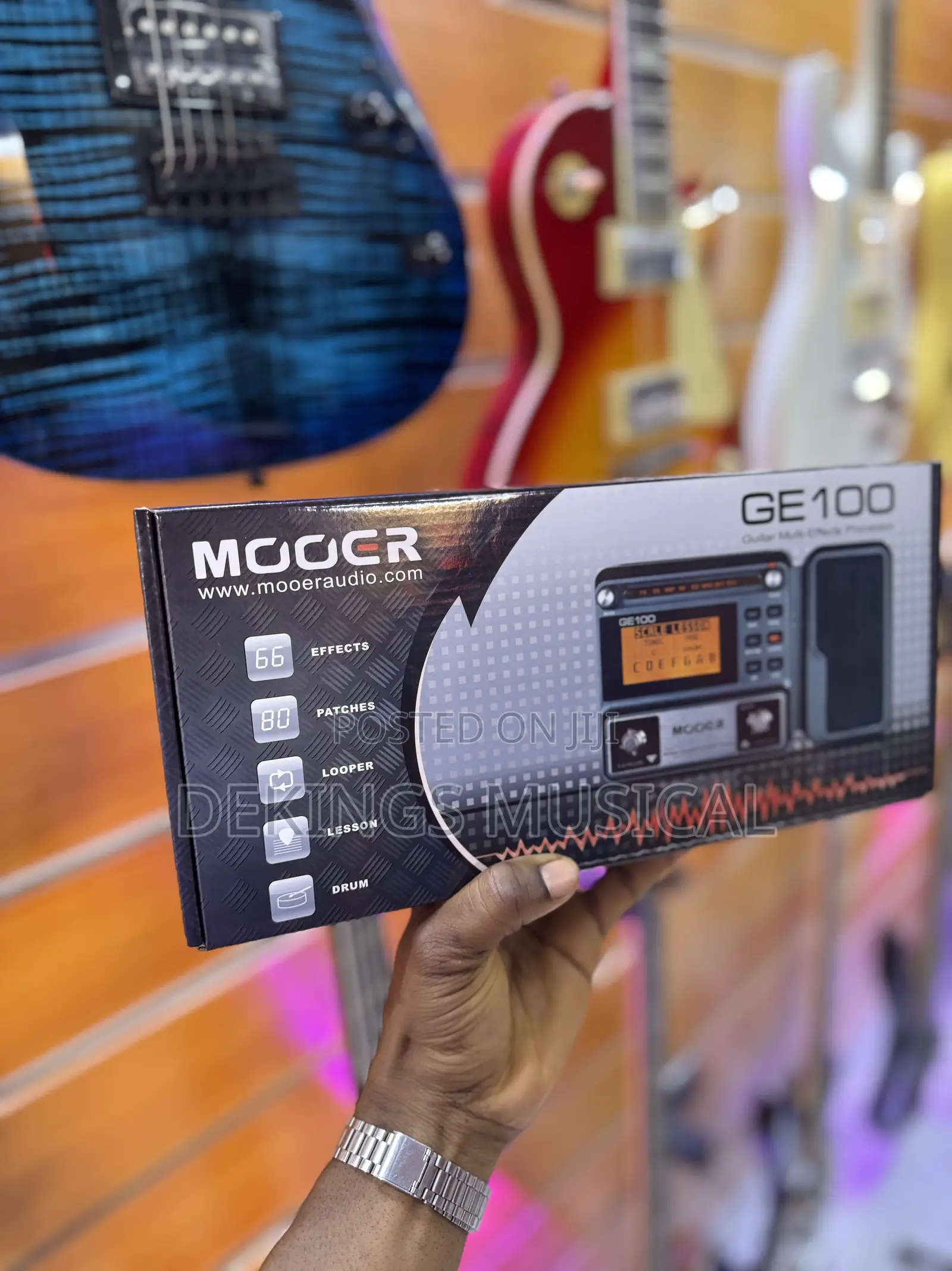 Mooer Ge-100 Guitar Multi Effects Pedal Processor
