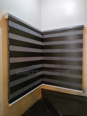 Rugged Quality Black Day and Night Window Blinds