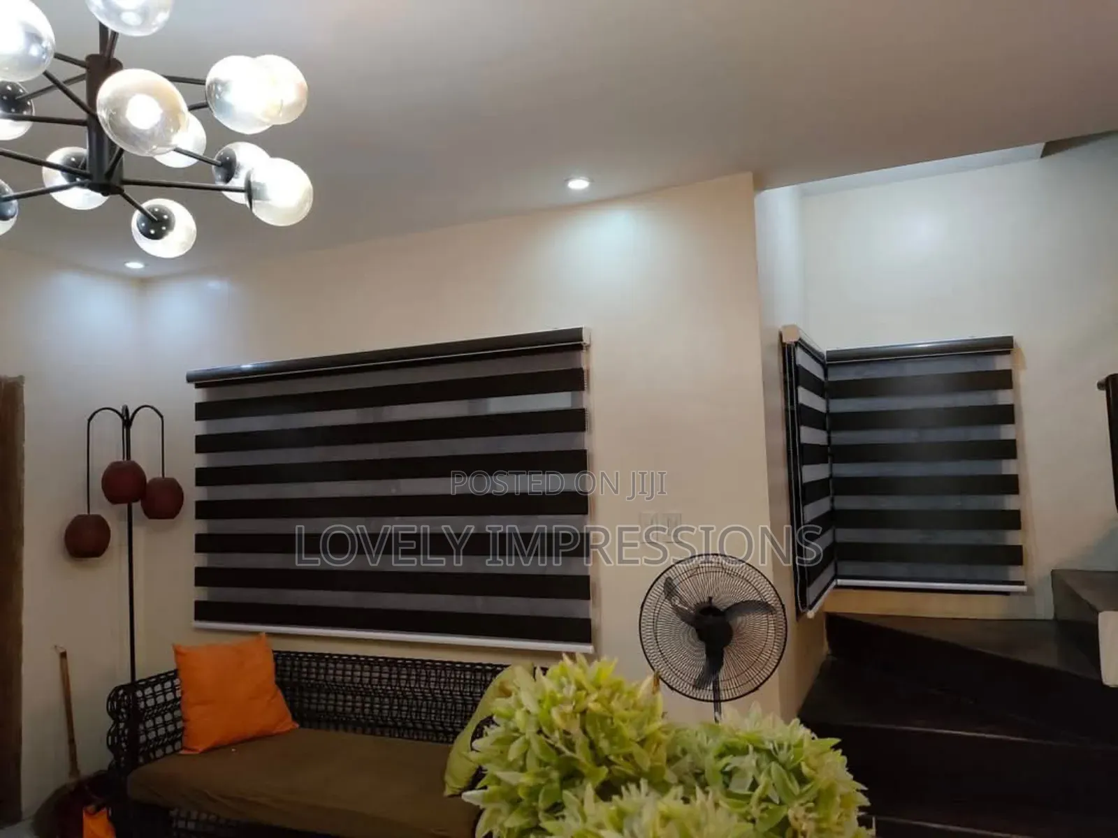 Rugged Quality Black Day and Night Window Blinds