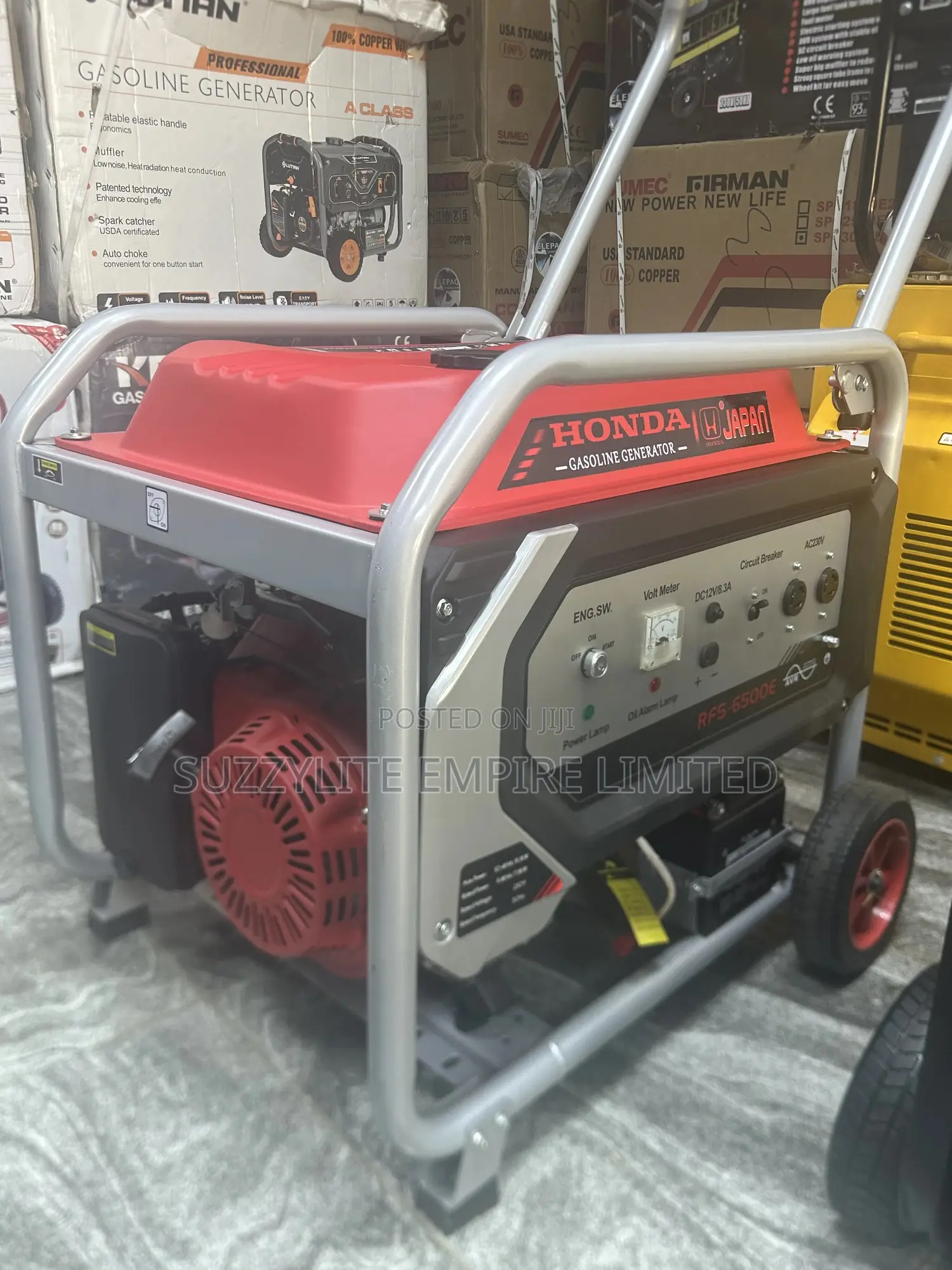 Honda Automatic Generator 8.0kva  Rfs6500e