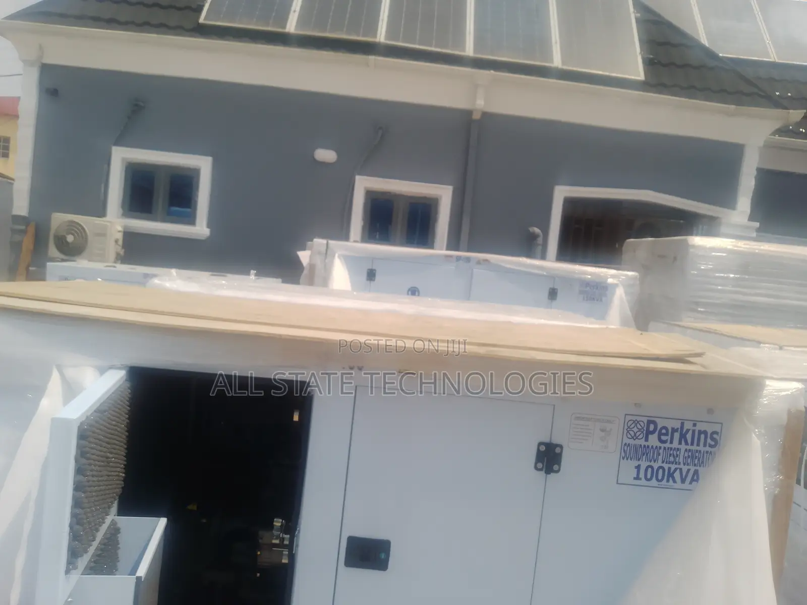 New Perkins 100kva Silent Generator Unit