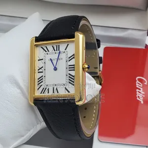 Cartier Golden Flat Leather