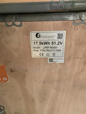 Felicity Solar 17.5/ 51.2v Lithium Battery