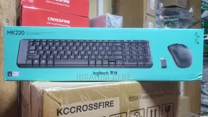 Logitech Mk220 Space-Saving Wireless Keyboard and Mouse Combo