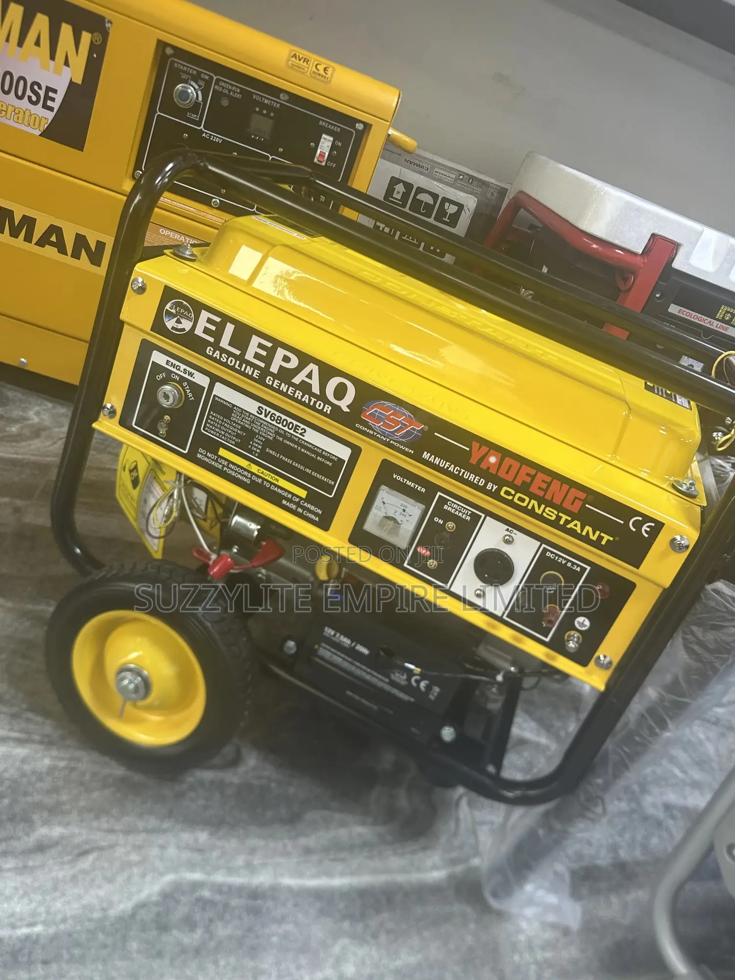 Constant Elepaq 4.5kva Generator