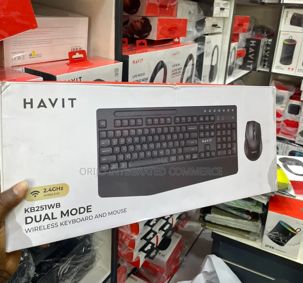 Kb251wb Dual Mode Wireless Keyboard And Mouse