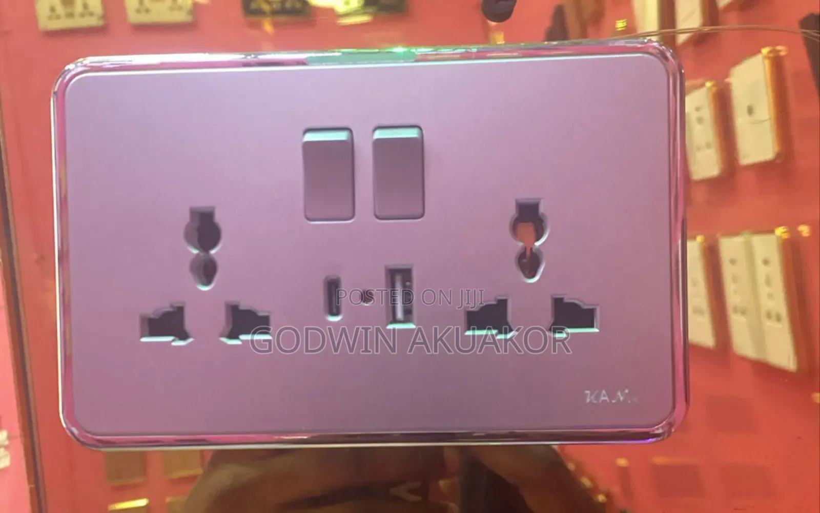 13 Amps Double Socket