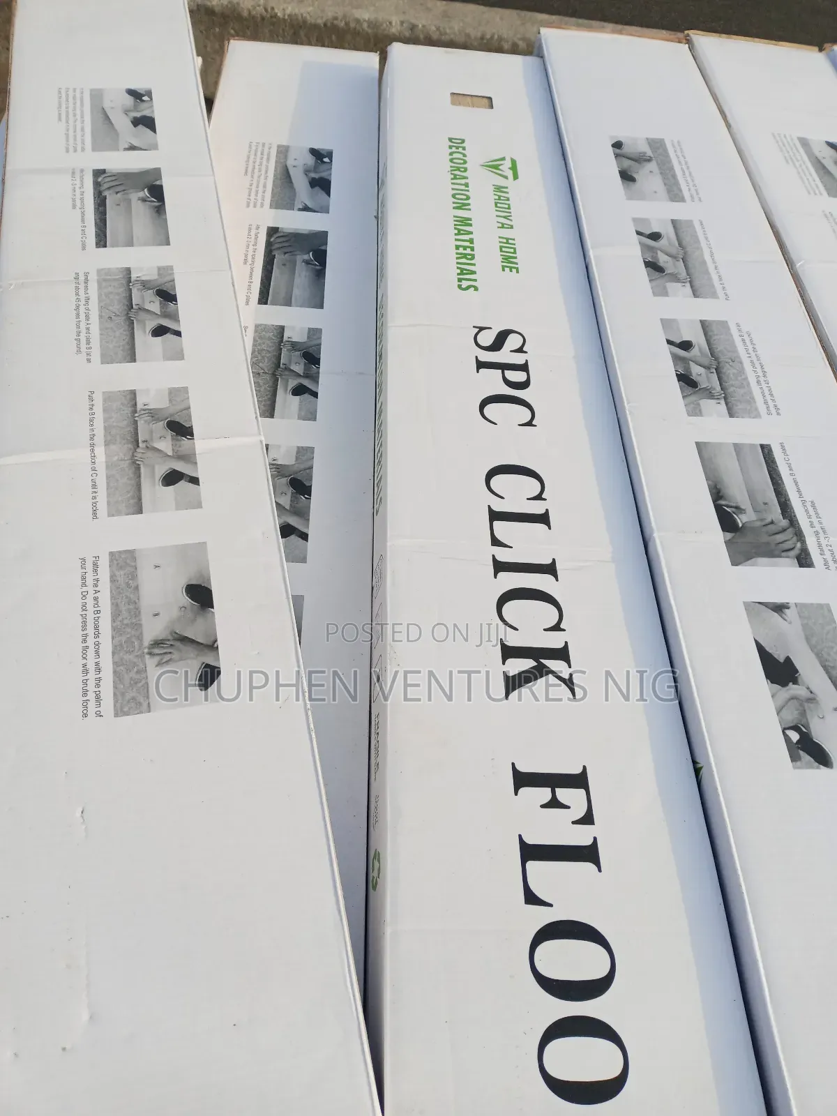SPC Click Floor Decorative Material