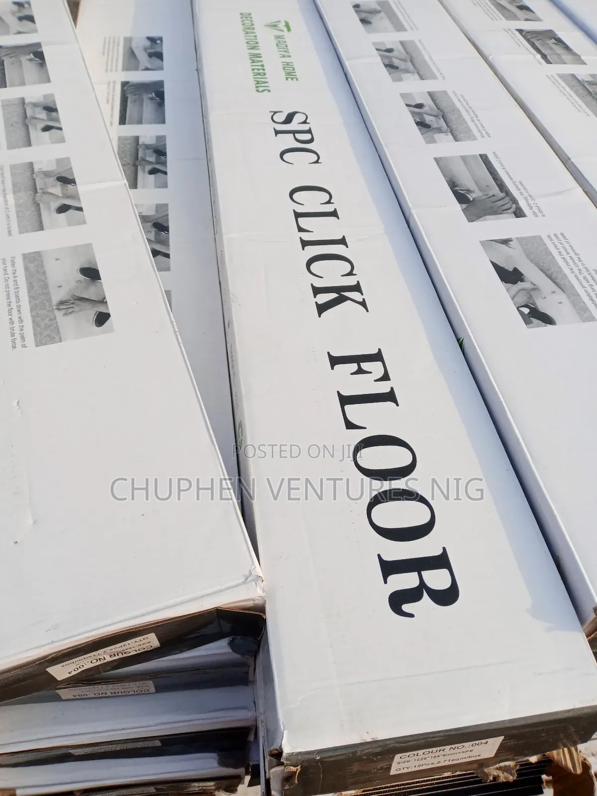 SPC Click Floor Decorative Material