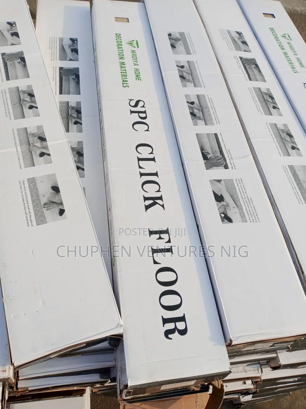 SPC Click Floor Decorative Material