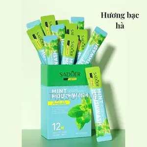 Sadoer Mint Antibacterial Fresh Mouthwash Sachets - Alimosho