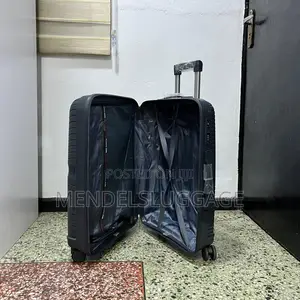 3-Piece Gray Spinner Luggage Set
