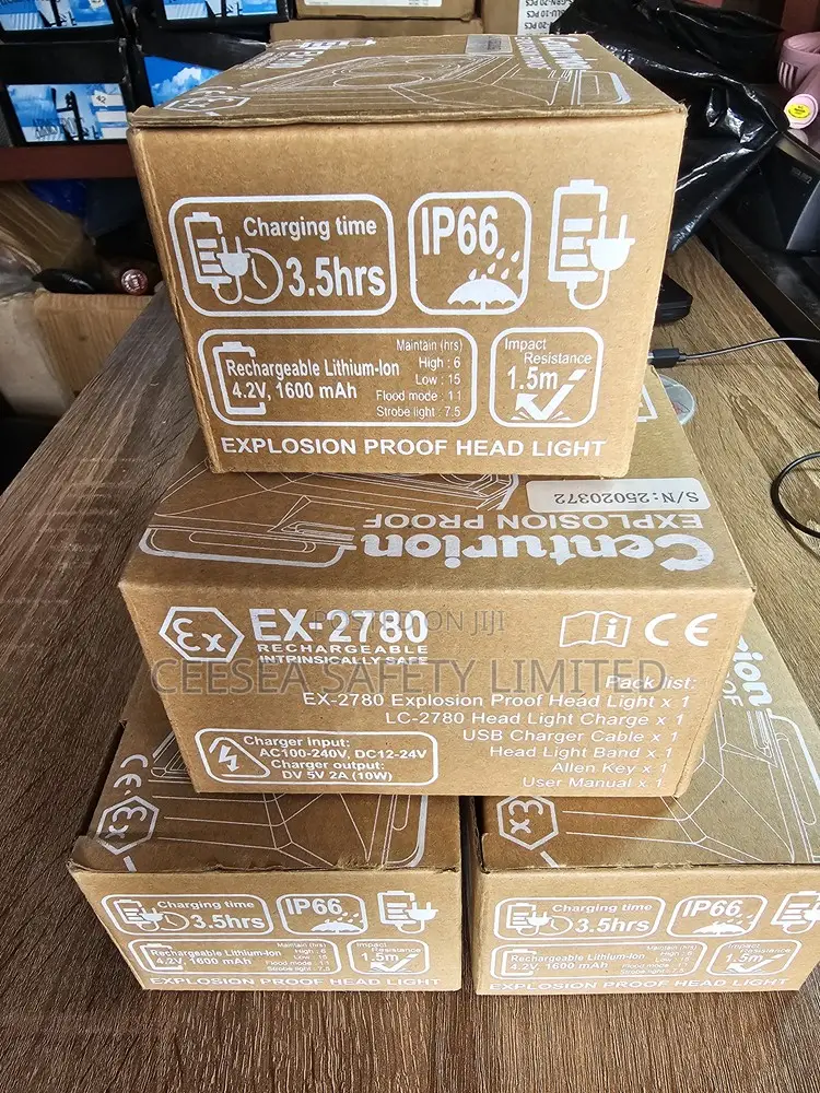 Centurion Ex-2780 Atex Intrinsically Safe Rechargeable Head