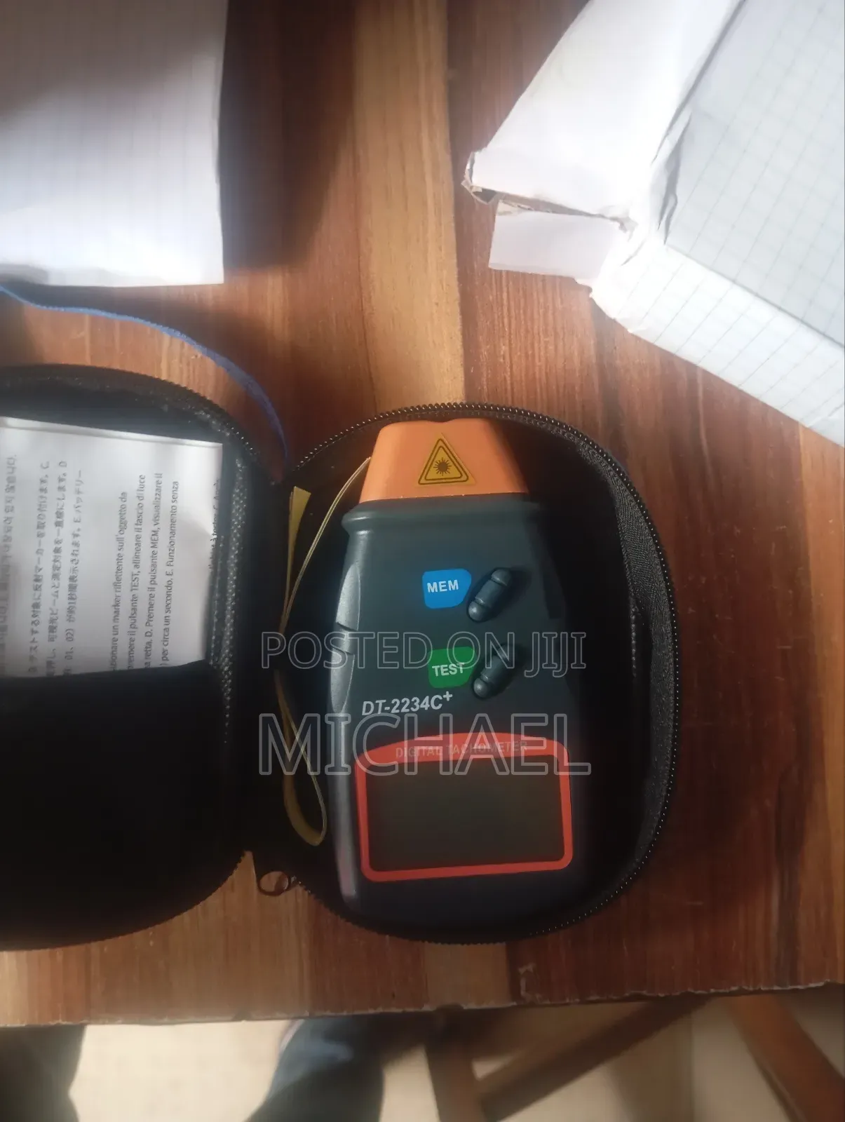 Non Contact Digital Laser Tachometer