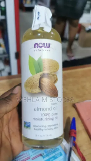 Now Sweet Almond Oil (Carrier Oil) -473ml