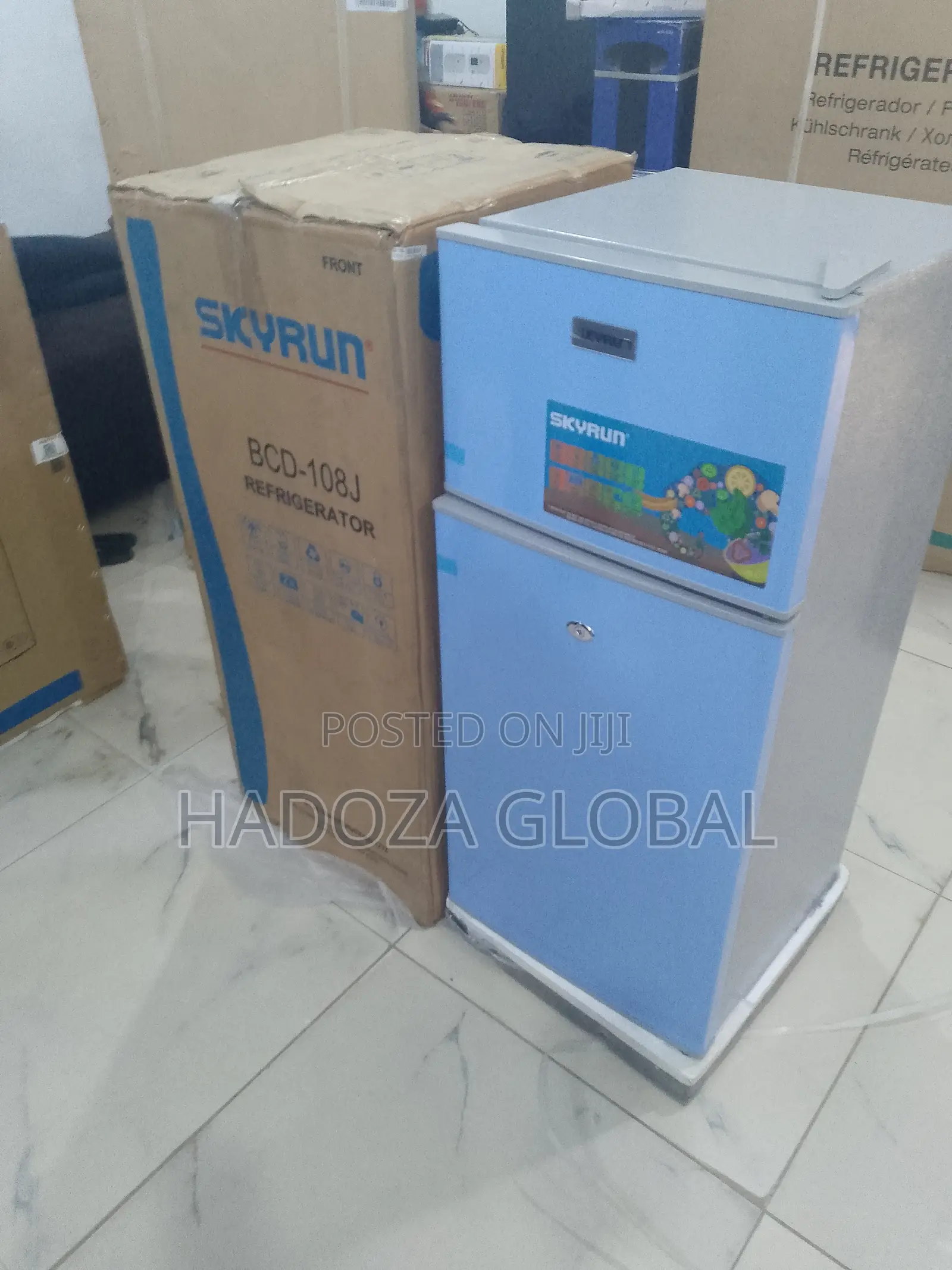 Skyrun Bcd-108j Dual Section Refrigerator