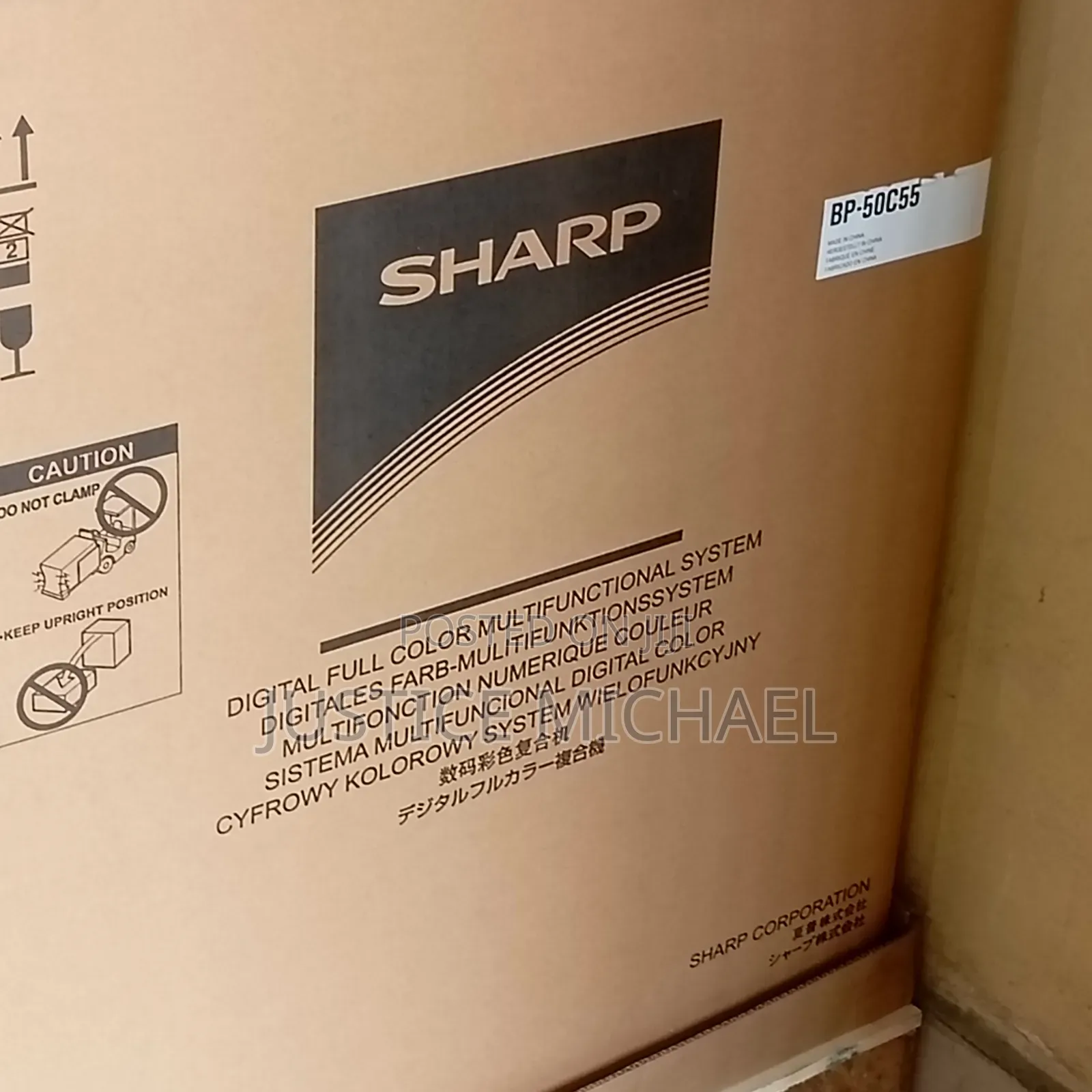 Sharp Bp-50c55 Digital Full Colour Multifunctional System 55 PPM W/Adf