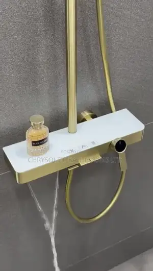 Gold Shower Mixer