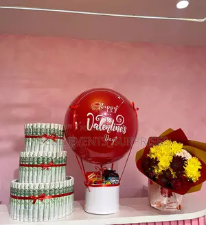 Birthday Gift /Money Tower /Fresh Flowers Gift Packages