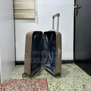 3-Piece Brown Unbreakable Suitcase Set
