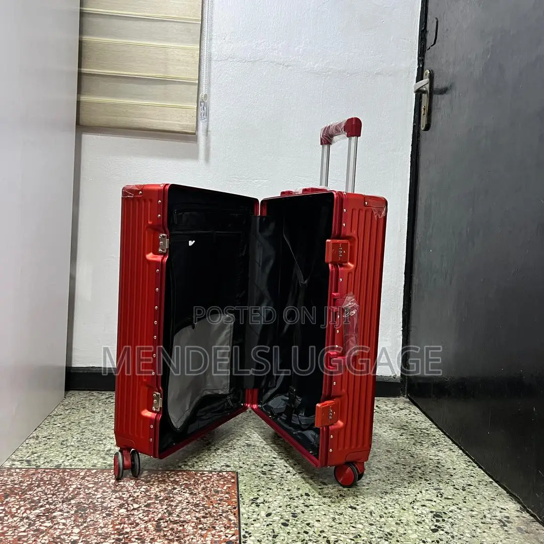 Red Box With Bottle Storage