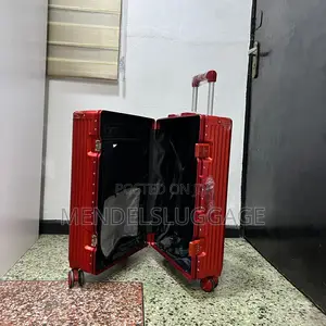 Red Box With Bottle Storage