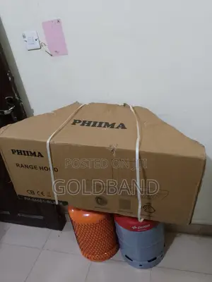 Phiima Black Kitchen Range Hood Ph-900e1