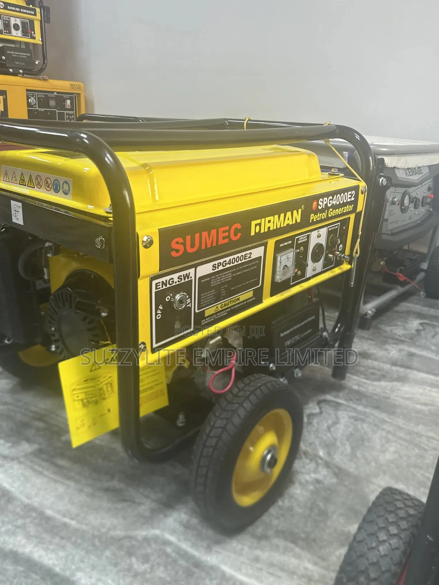 3.5kva Sumec Firman Generator Spg4000e2