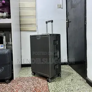 Soil Gray Suitcase for International Travel