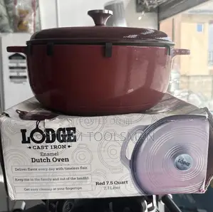 Lodge 7.5 Enameled Cast Iron Dutch Oven