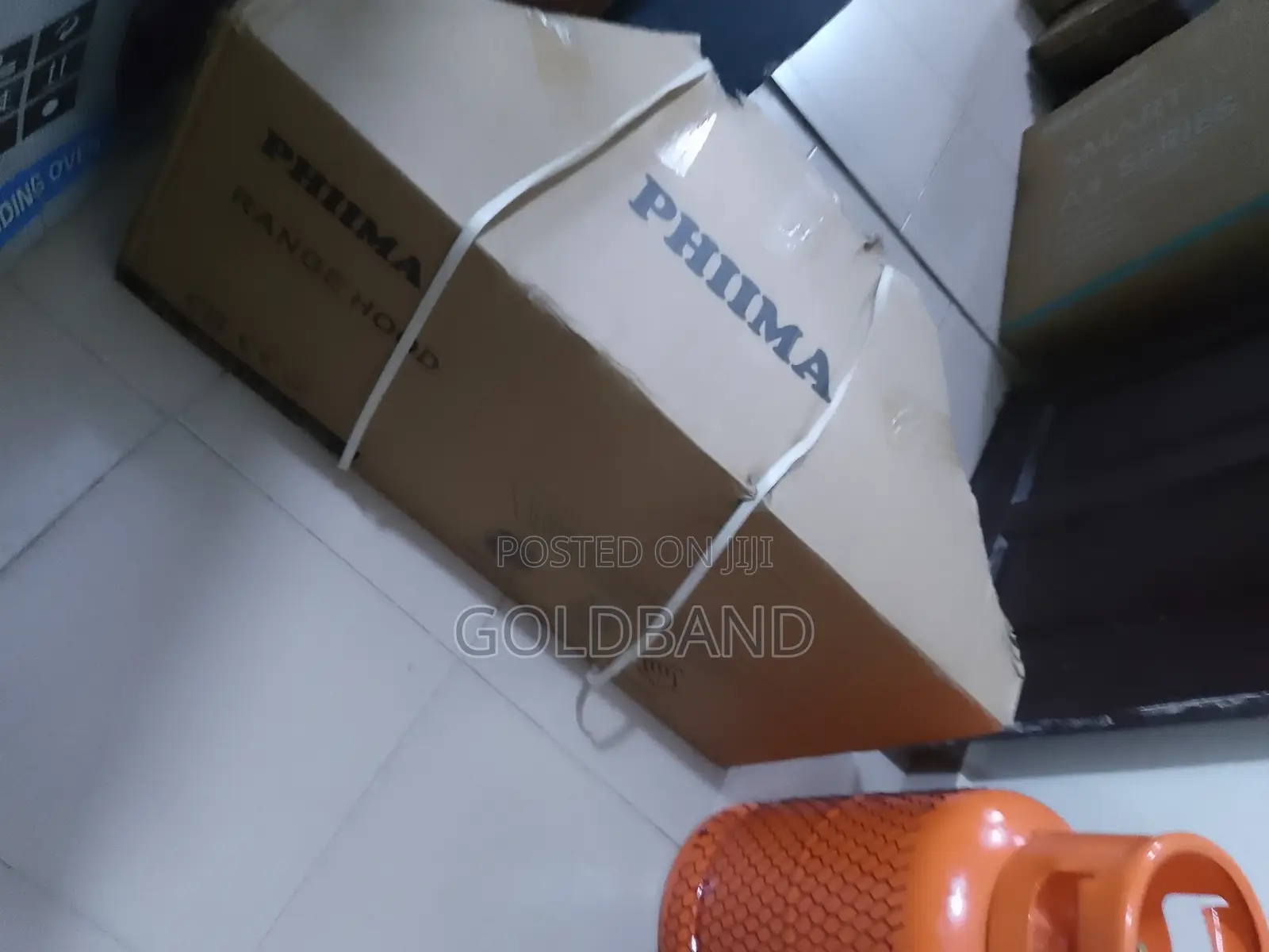 Phiima Black Rangehood for Kitchen