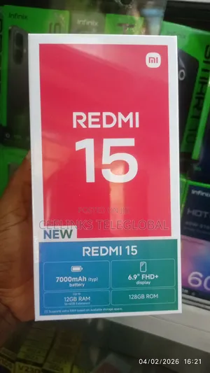 New Xiaomi Redmi 15 128 GB Green