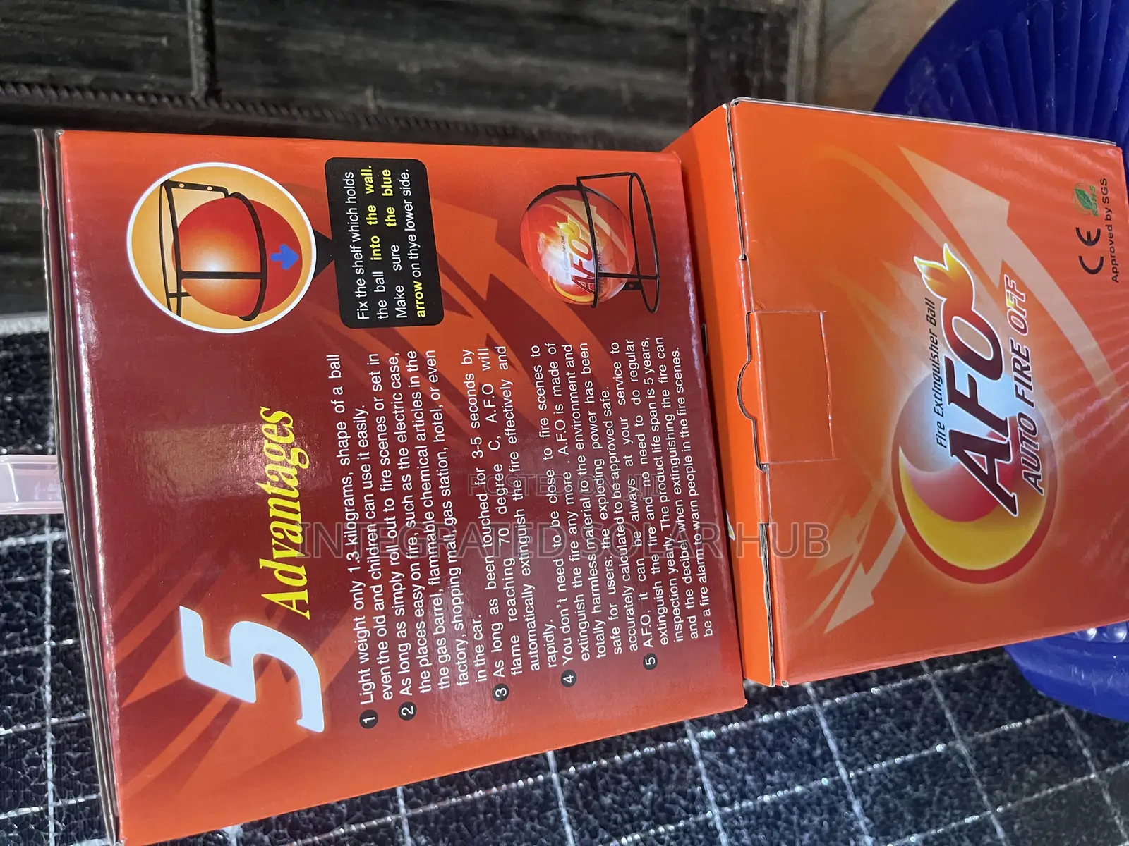 Fire Extinguisher Ball (Auto Fire Ball)