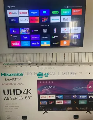 Hisense 58inches Smart Tv