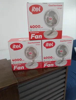 Itel Rechargeable Fan