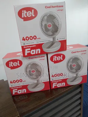 Itel Rechargeable Fan