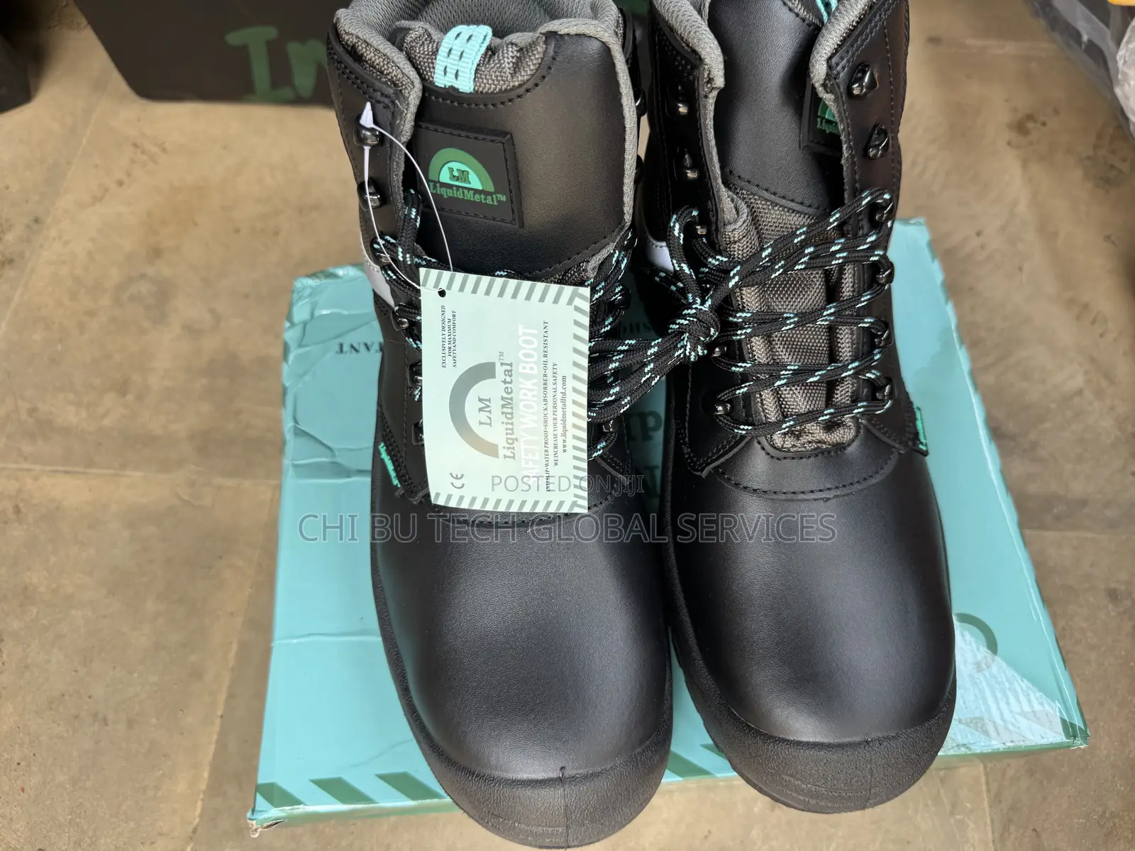 Liquidmetal Safety Work Boots.