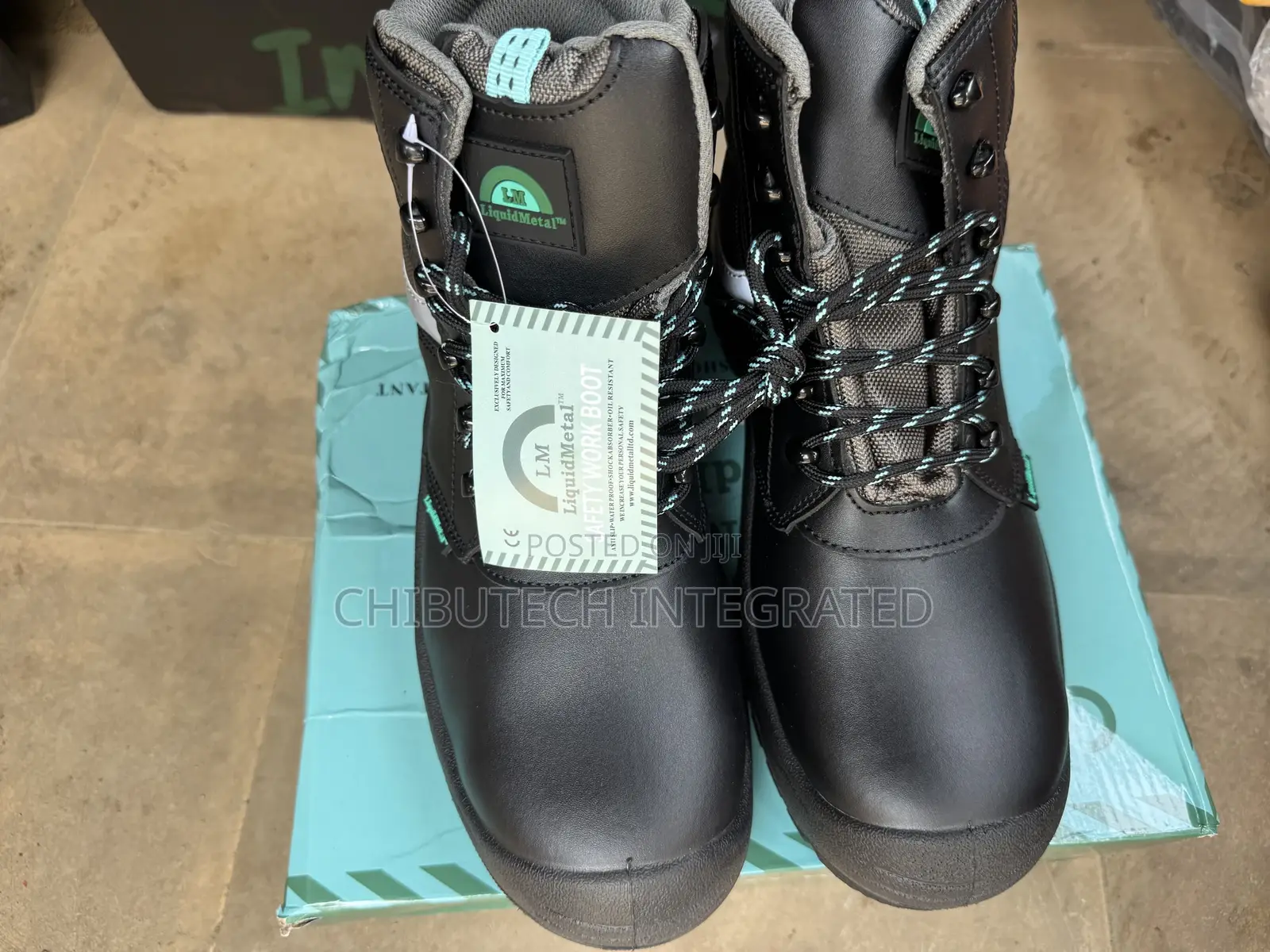 Liquidmetal Safety Work Boots.