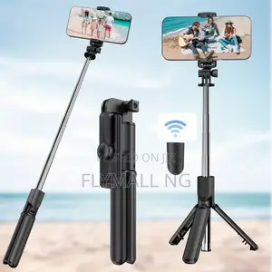 Selfie Stick Tripod - Bluetooth Shutter, Adjustable Height, R1 Series