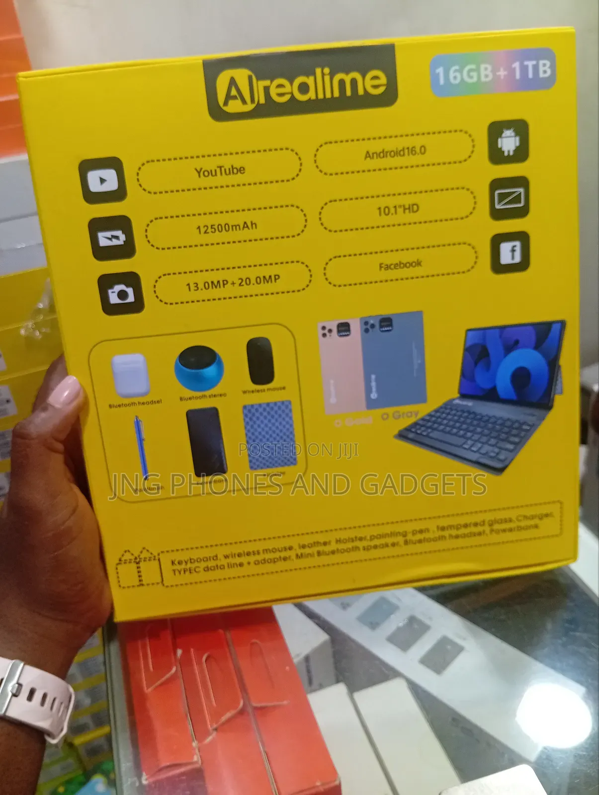 New Realme Pad 55 Ultra 1 TB Gray