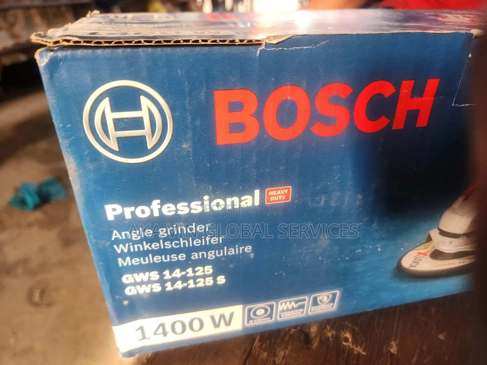 Pro Heavy Duty GWS 14-125 S Angle Grinder