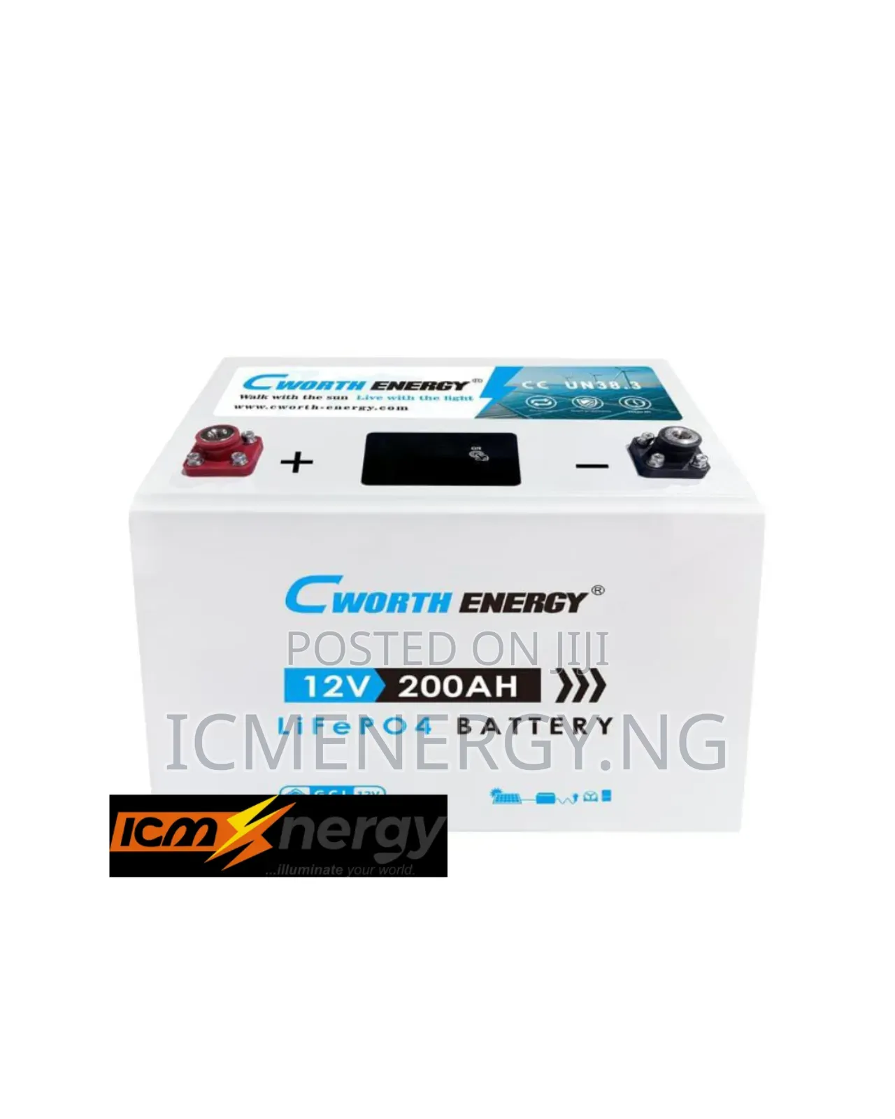 2.5kwh Cworth Battery 12v