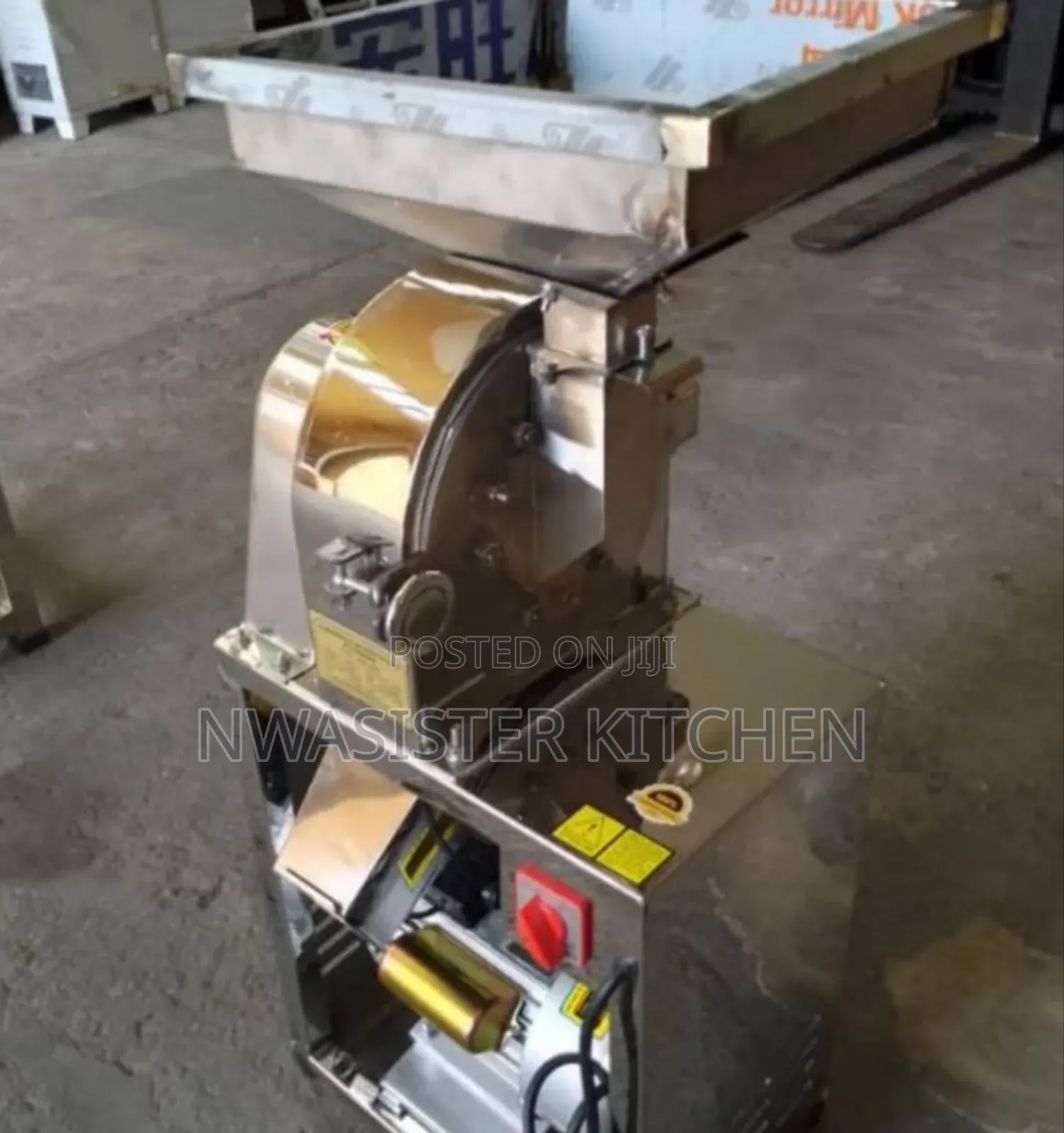 Industrial Grinder Leaf Machine