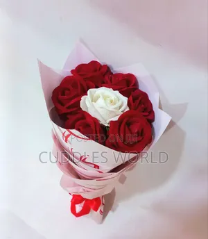 Valentine Themed Flower Bouquets